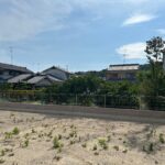 西側　隣地は畑です。(外観)